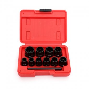 Set extractoare profil inalt, suruburi rupte, piulite, prezoane deteriorate, 10 piese 