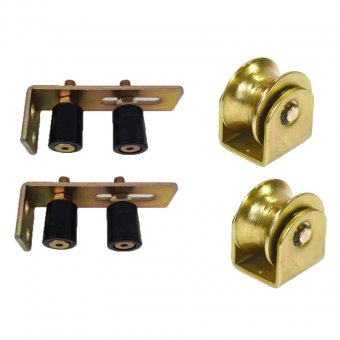 Set format din Role pentru porti culisante cu diametru rola 6 cm + set de ghidare