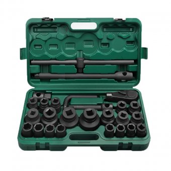 Trusa profesionala tubulare hexagonale 3/4 1, 26 piese 21-65 mm 