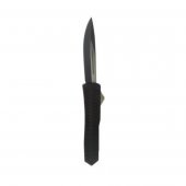 Cutit Automat tip briceag, lama cu actionare pe buton, 210 mm, negru