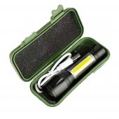 Lanterna mini, incarcare USB 3 trepte iluminare