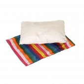Perna pentru hamac cu dungi multicolore, 30x40 cm